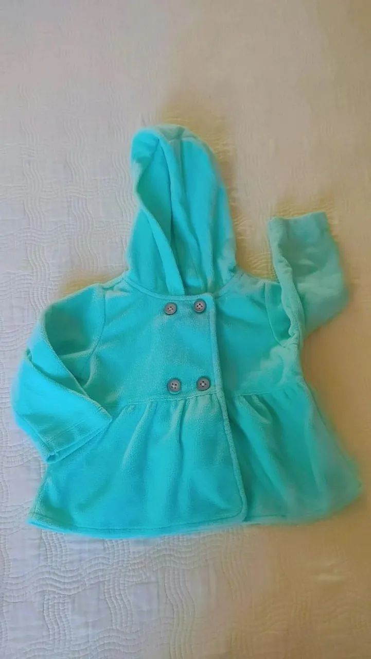 Casaco de bebê com capuz - Carter's 