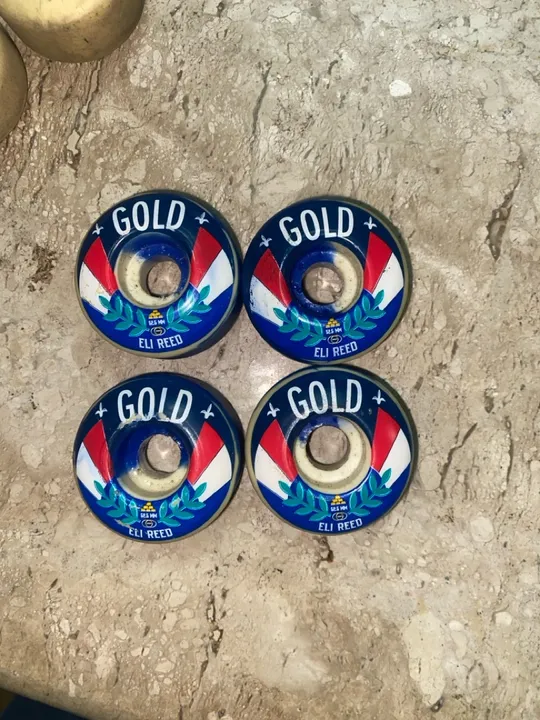 Rodas de Skate GOLD WHEELS