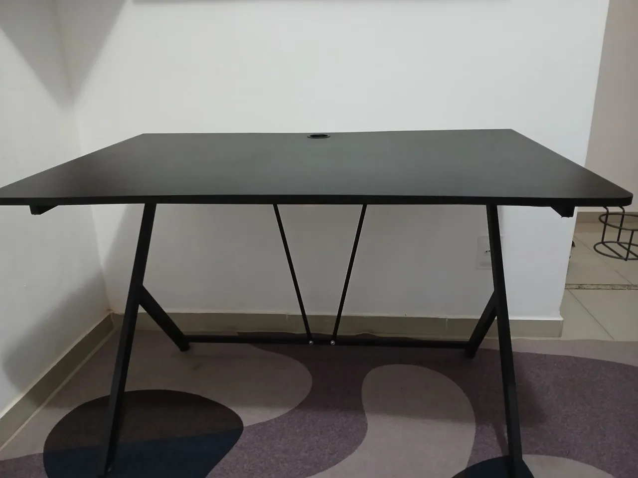 Mesa para escritório preta