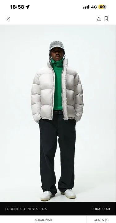 Casaco Puffer ZARA - Foto 2