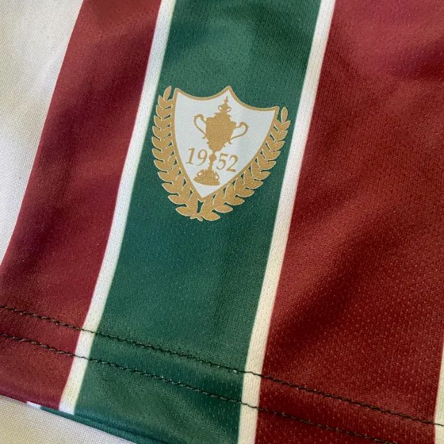 Camisa do Fluminense 1 Infantil (kit com short) - 23/24 - Foto 4
