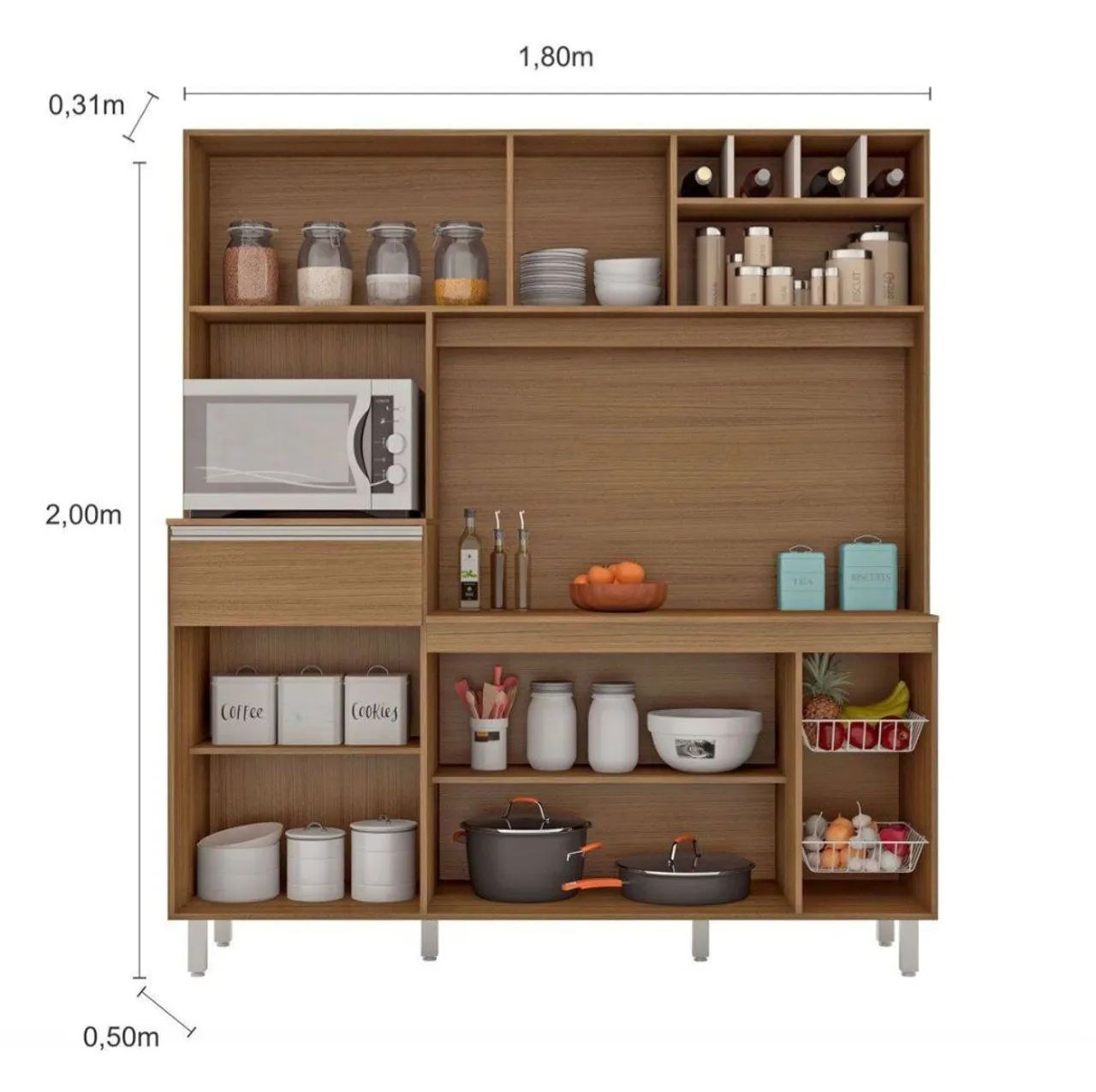 Armario de cozinha compacta64187444464258121