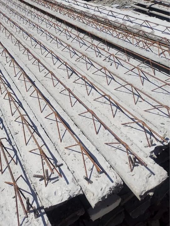 Ferragens, vigotas, ferro 3/8, isopor