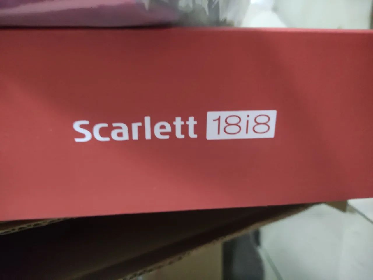 Placa de Áudio Scarlett 18i8 (Interface de Áudio)