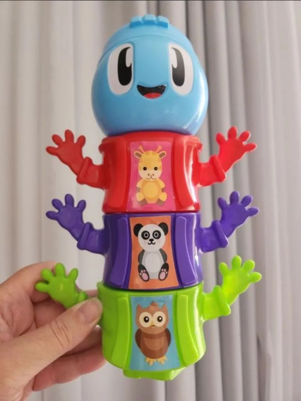 boneco de bloco de montar vai todos que está na foto