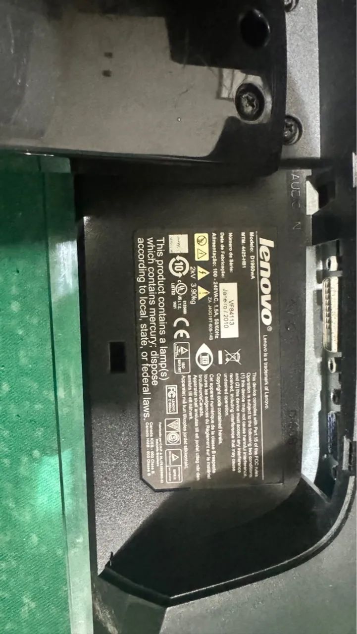 Monitor lê novo 19 polegadas/LG/Pop - Foto 2