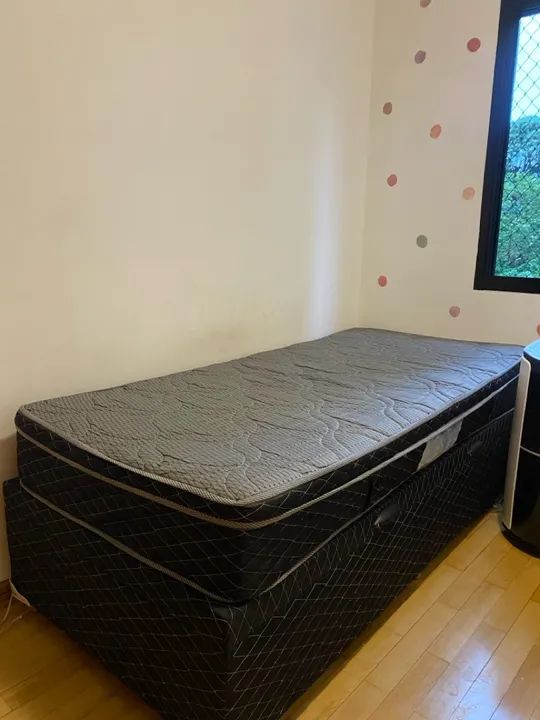 Cama box com Baú solteiro - com colchão - Foto 3