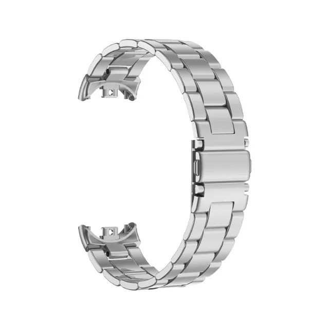 PULSEIRA AÇO INOXIDAVEL SMART BAND COMPATIVEL COM 8, 9 OU 10 - Foto 2
