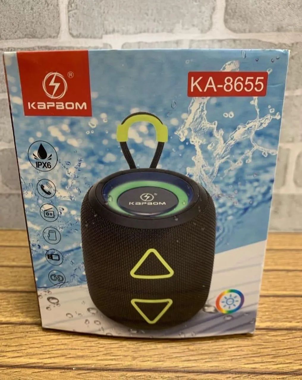 Caixa de Som Bluetooth Portátil KBPOM  - Foto 5