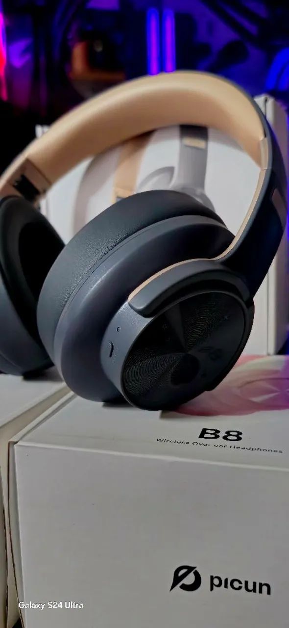 Fone de Ouvido Picun B8 Over Ear Sem Fio - Foto 2