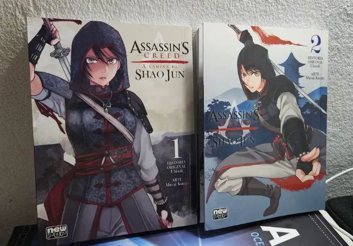 Mangá - Assassin's Creed A lâmina de Shao Jun Vol. 1 e 2