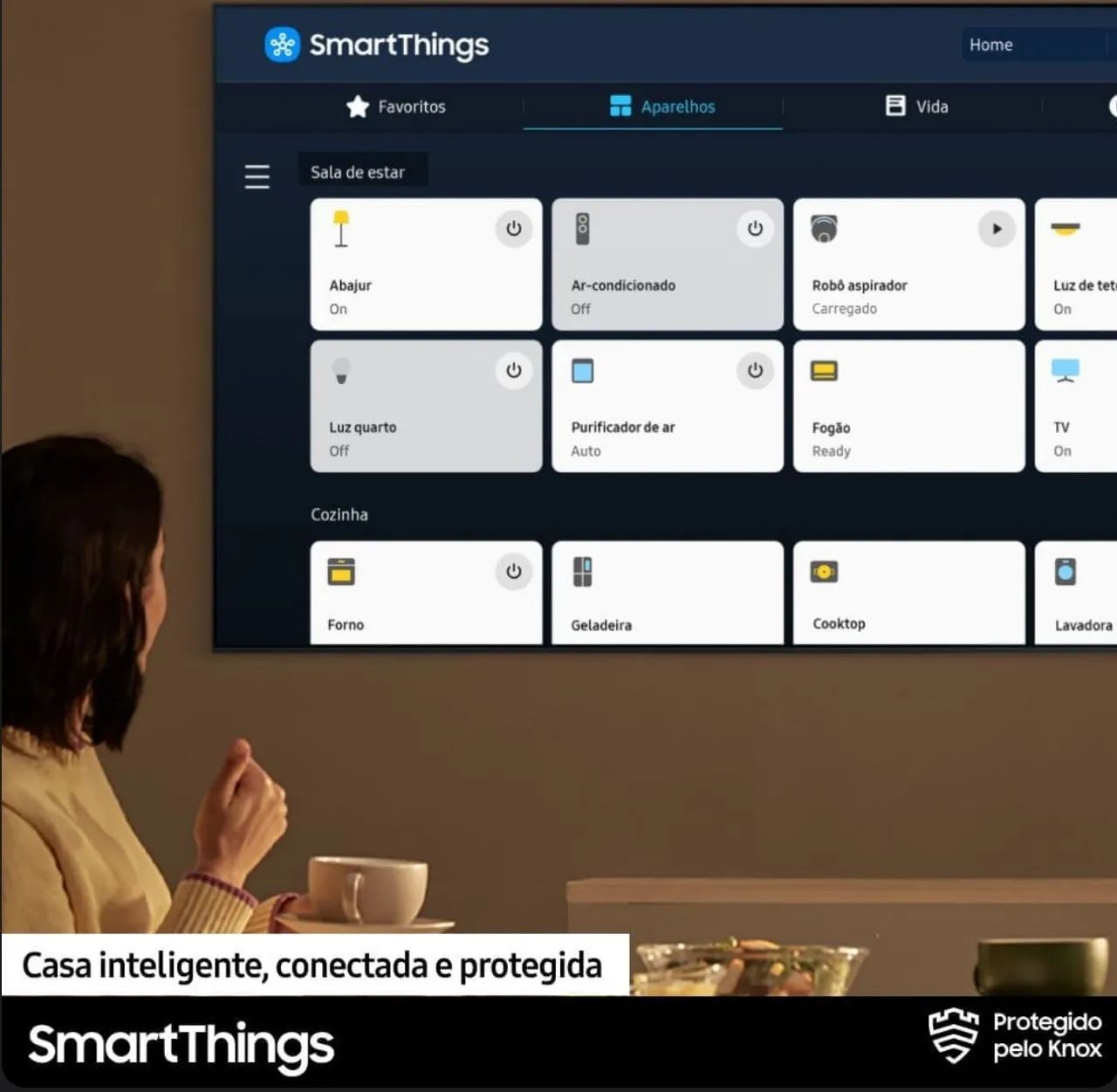 SMART TV SAMSUNG 50 POLEGADAS QLED 4K Q60D LACRADA E NF - Foto 4