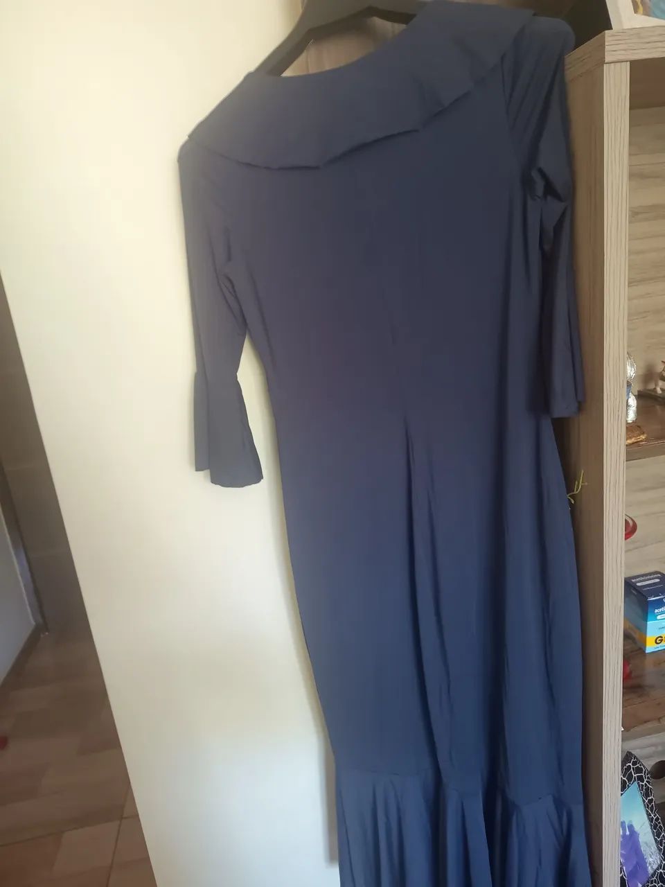 Vestido Bella Pelle Azul Marinho  - Foto 3