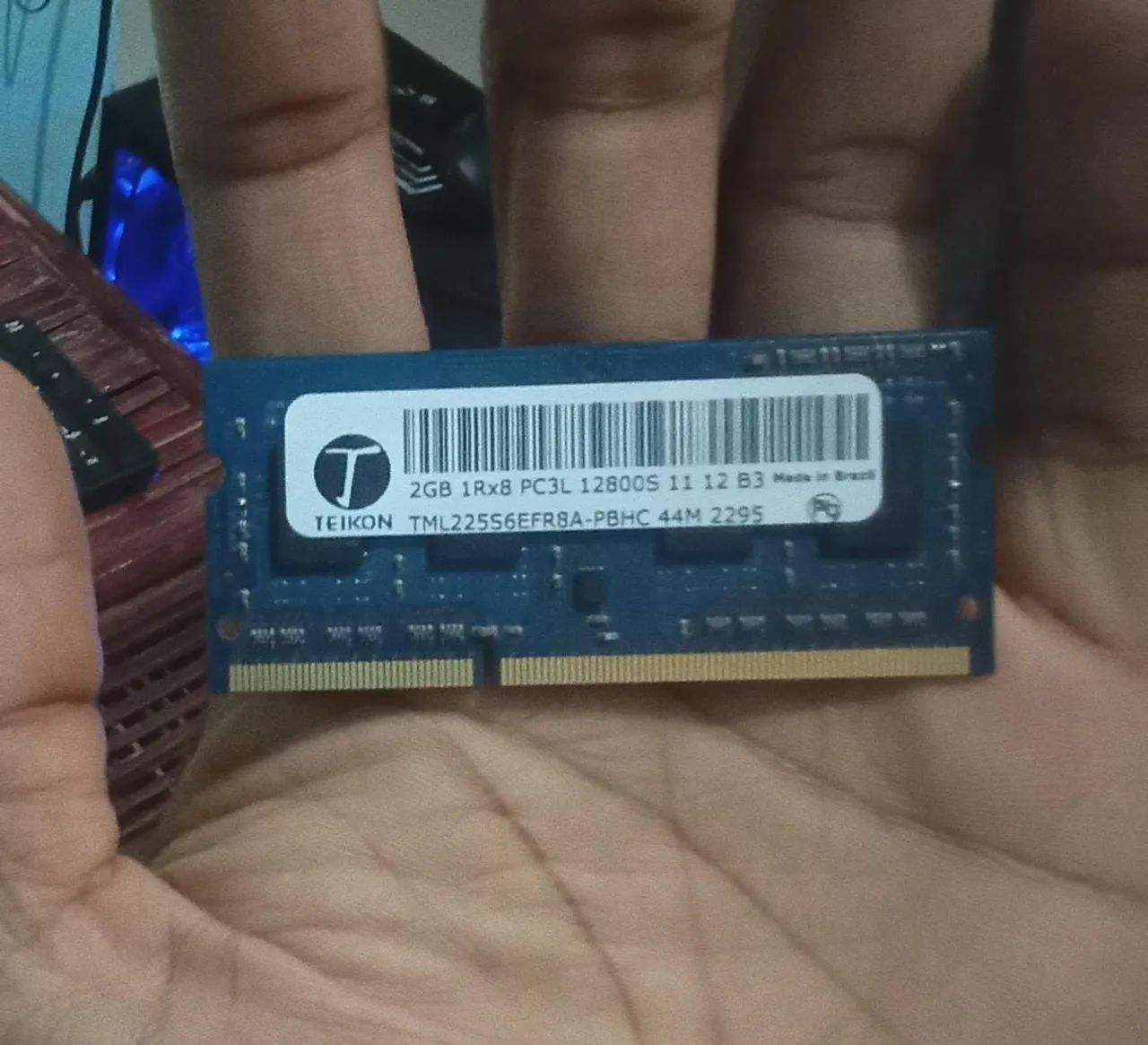 Memória 2gb para notebook PC3 