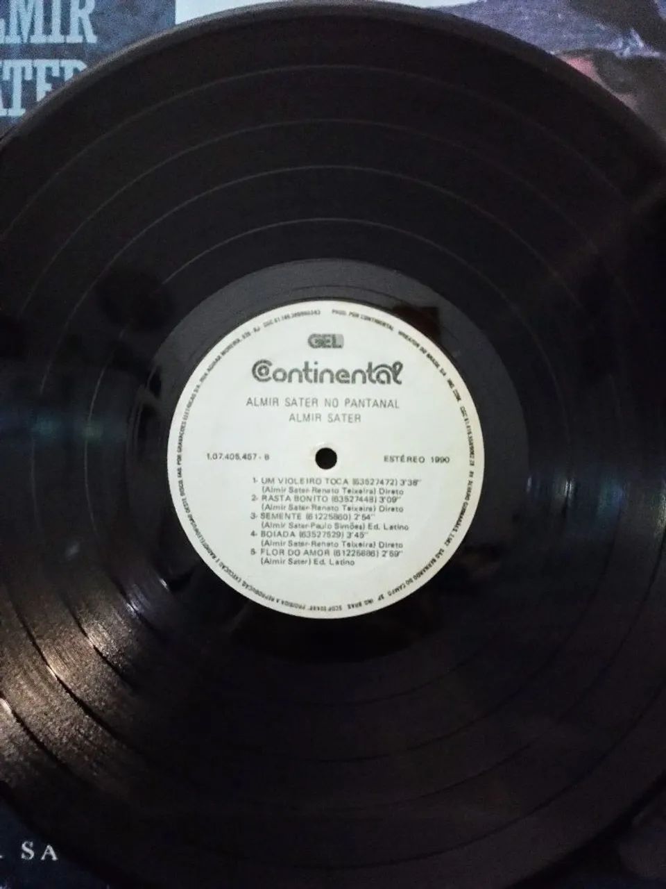 Vinil Almir Sater No Pantanal. - Foto 4