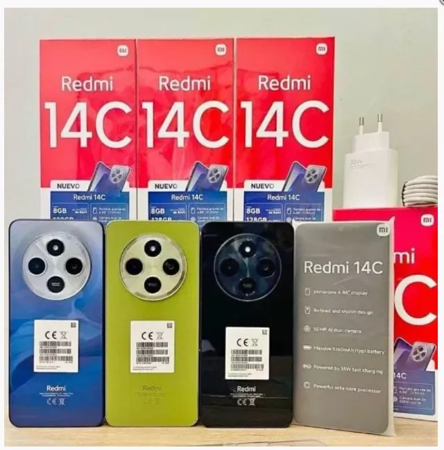 Redmi 14C 256GB / 8GB RAM Lacrado | Nota Fiscal | Loja Física | Pronta Entrega