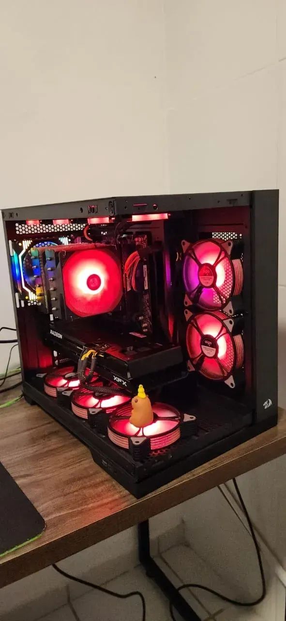 【新品】RX7800xt ryzen7 5700x3d PC Gamer Pichau Poseidon X, AMD Ryzen 7 5700X3D, Radeon RX