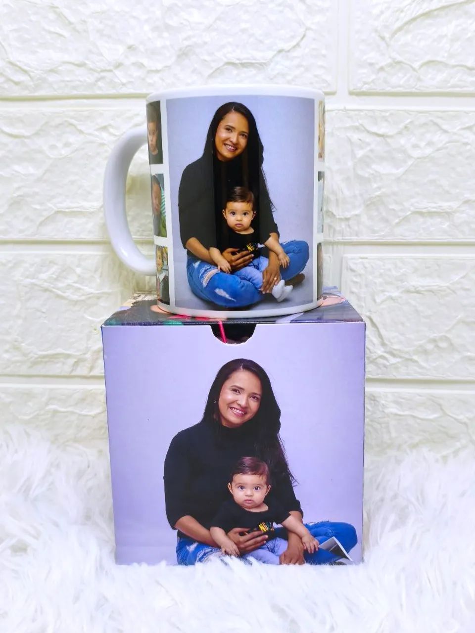 Kit Caneca + Caixa De Caneca Personalizada 