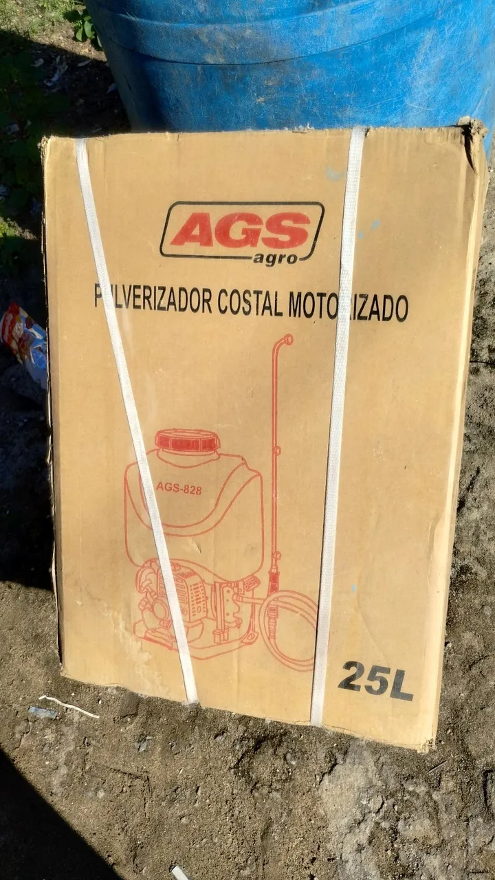 Pulverizador Costal Motorizado AGS 25L