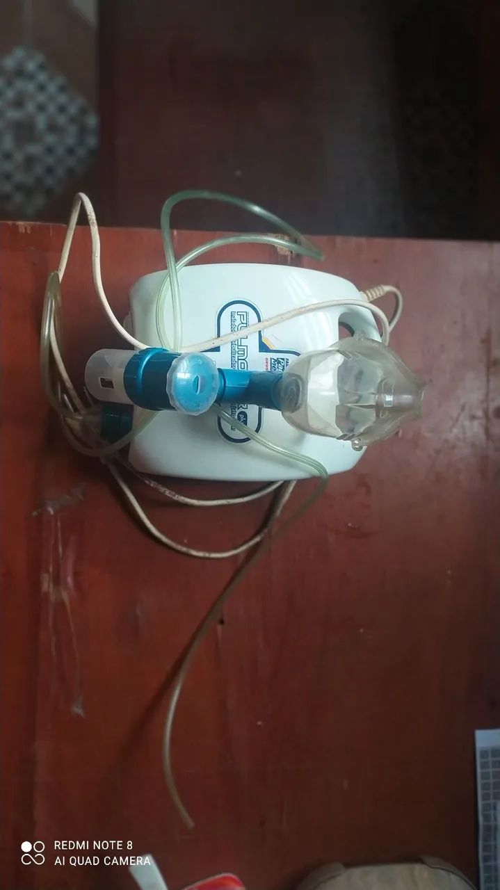 Vendo um Inalador Pulmo Par Plus -  Nebulizador Pneumático a Jato de Ar - Foto 3