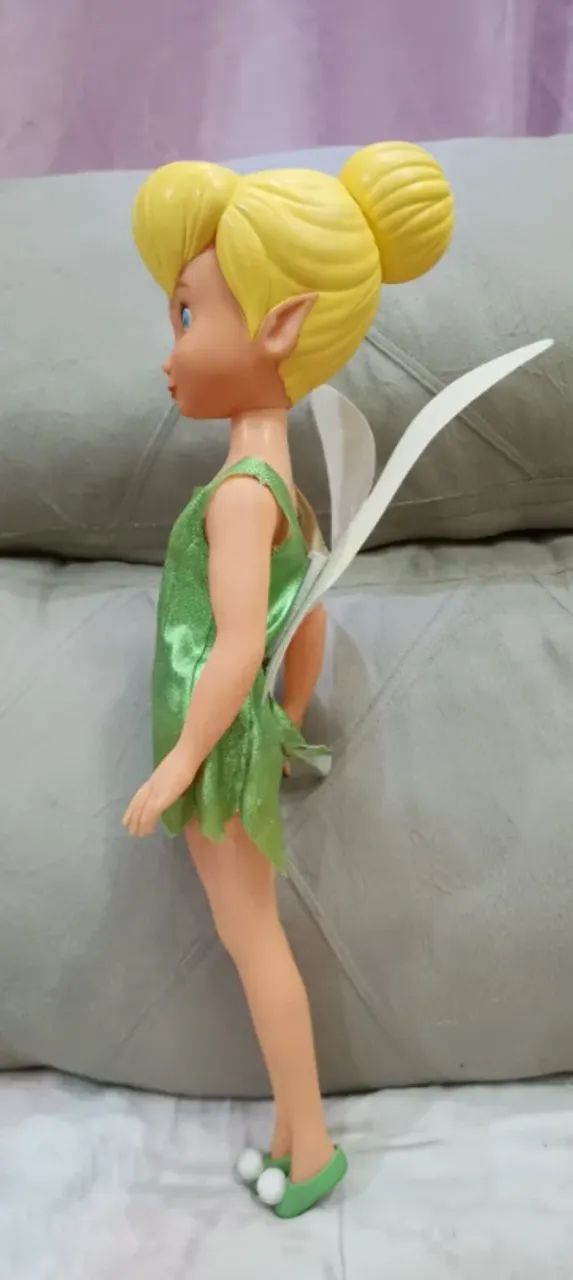 Boneca Tinker Bell Sininho Disney Rara 55 Cm  - Foto 3
