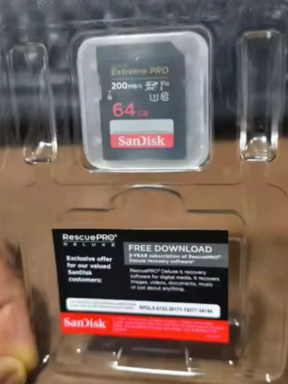 Cartão de Memória Sandisk 64gb Extreme Pro64374420050946122
