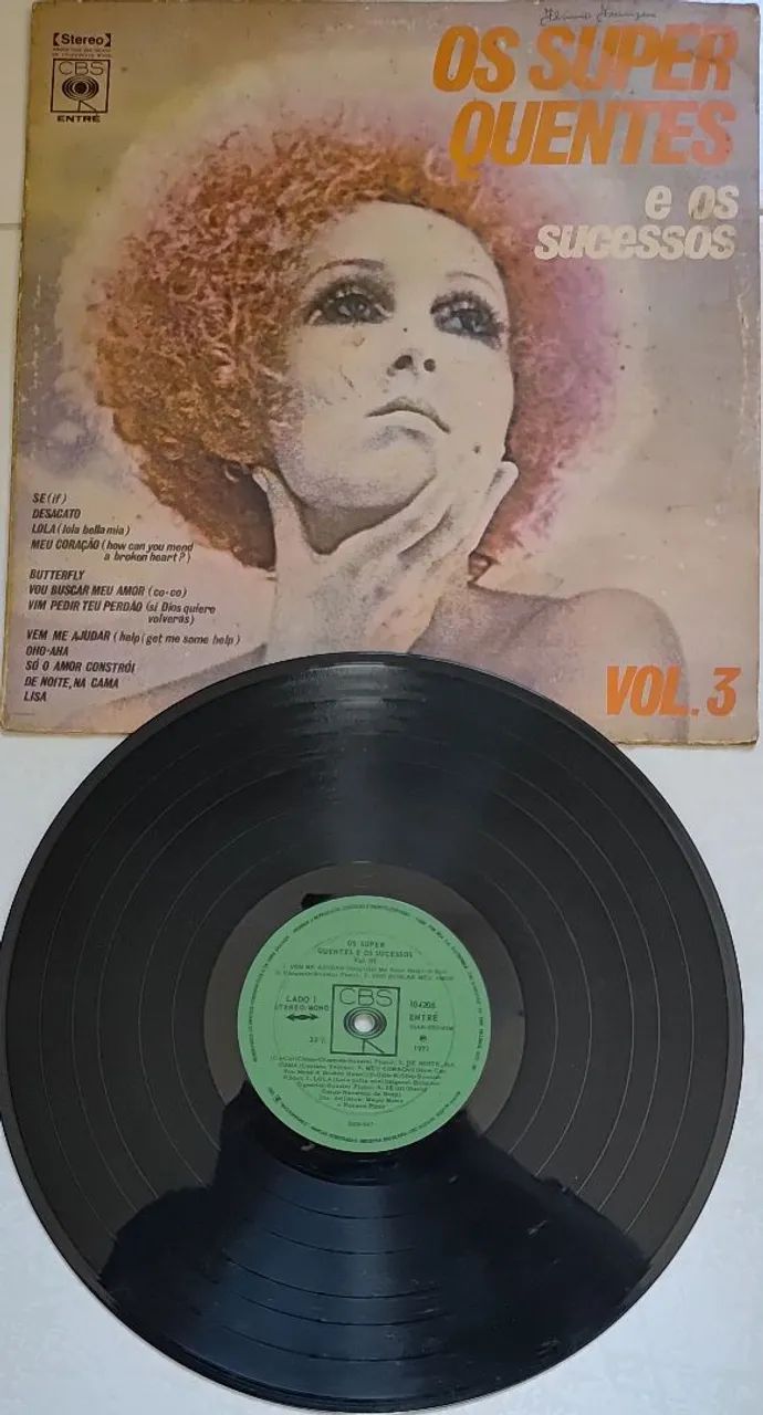 Disco Vinil Super Quentes e os Sucessos vol. 3 - Foto 3