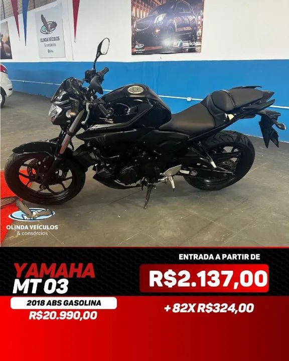 _YAMAHA MT-03 2018 321cc ABS - Levi