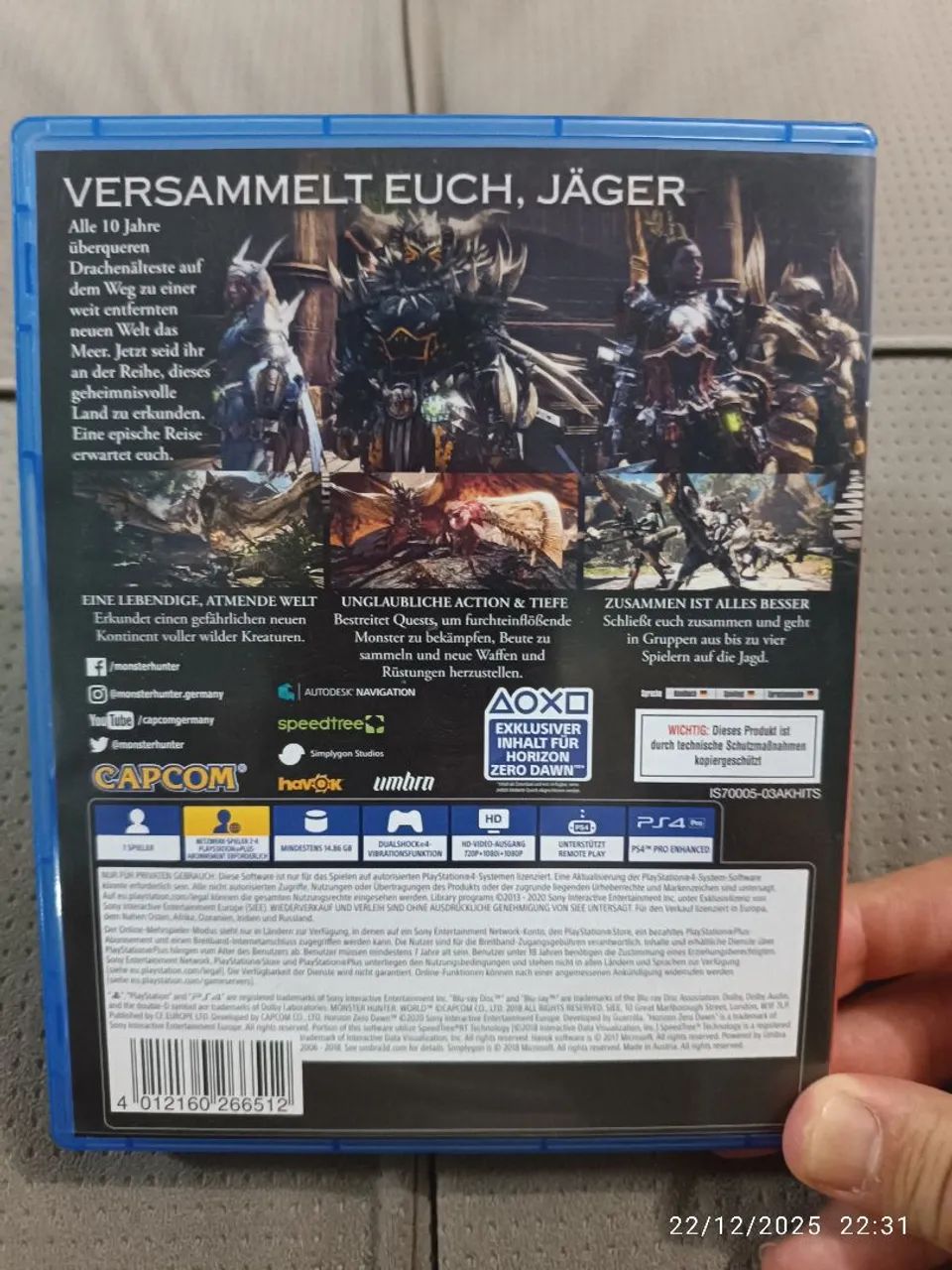 Monster Hunter World PS4  - Foto 3