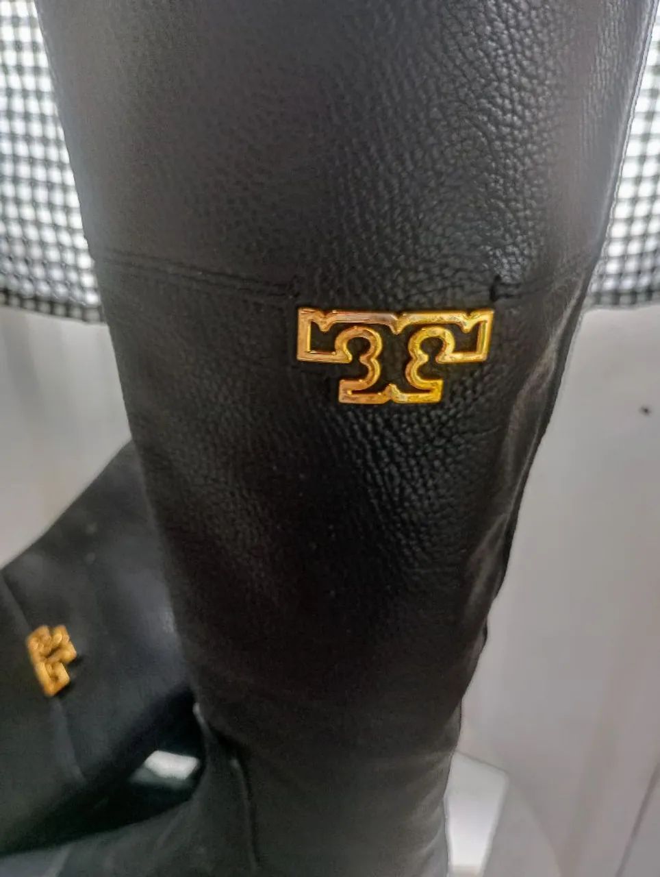 Bota de cano alto preta - Tory Burch