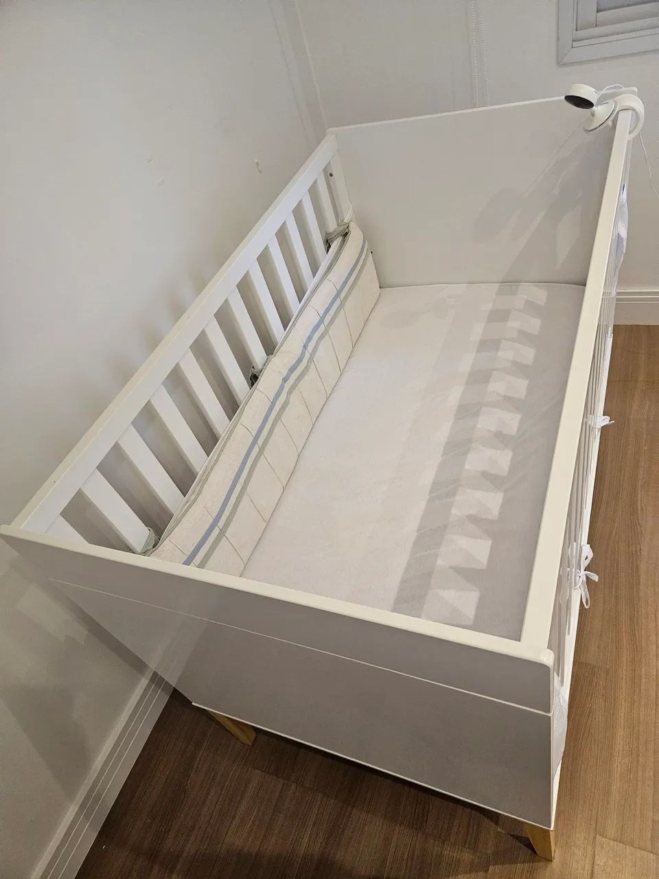 Berço Branco com Colchão - Foto 2