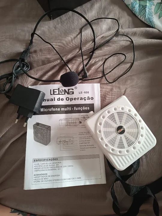 Microfone multifunções 