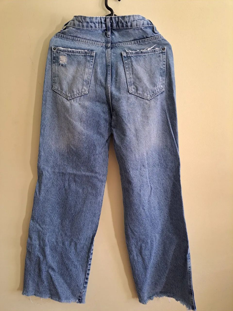 Calça Jeans Destroyed Feminina - Foto 5