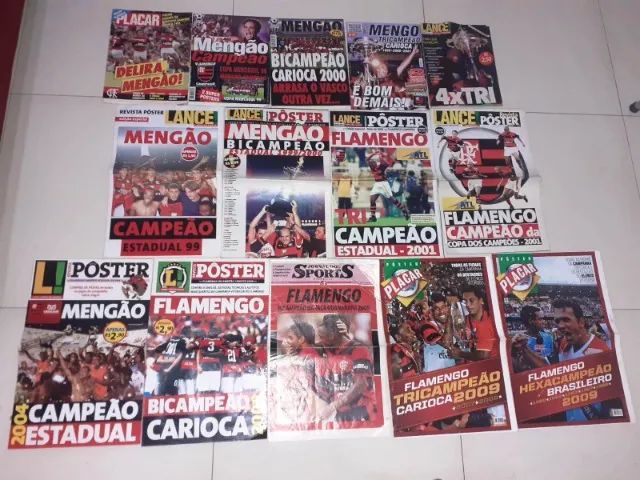 MATERIAL RARISSIMO DO FLAMENGO! - Foto 6