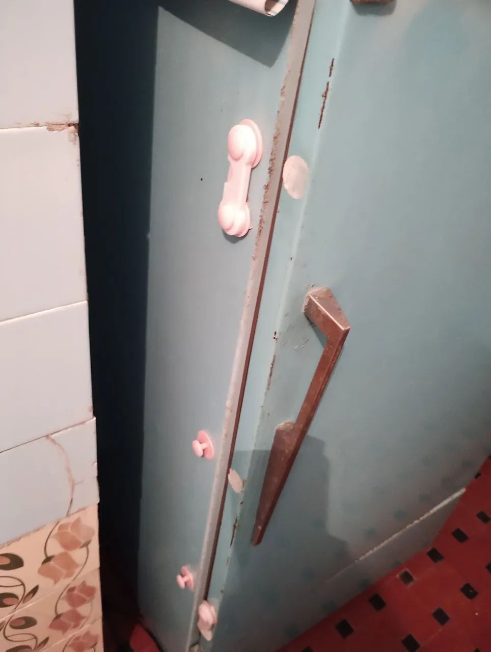 Geladeira Gelomar - Azul - Usada - Foto 3