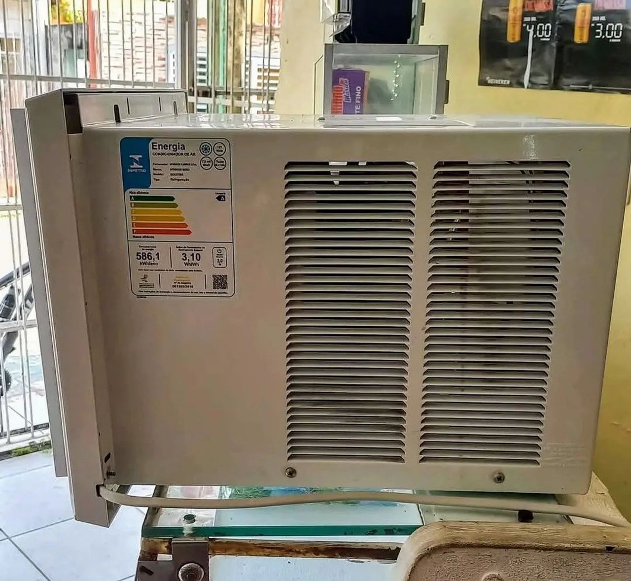 Ar Condicionado Springer de Janela 10mil Btu 110W  - Foto 4
