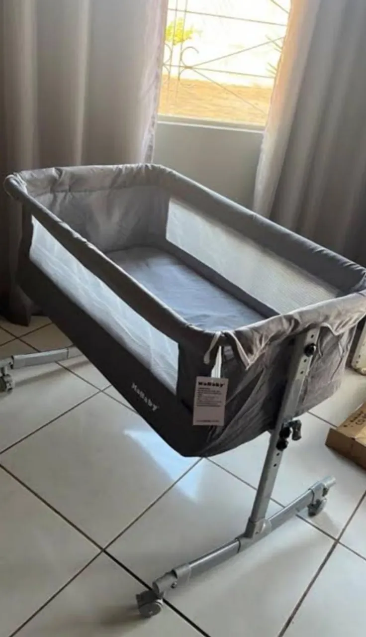 Berço kababy co-bed cinza nunca usado NOVO