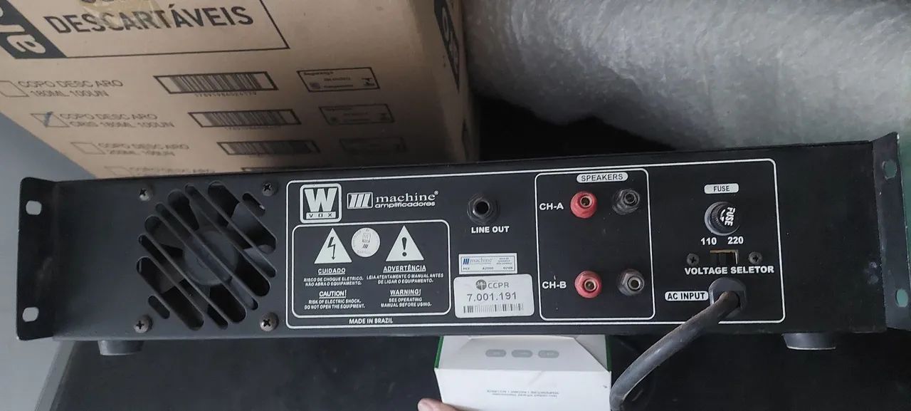 Mixer Vox A2500 Mix 600 Watts RMS - Foto 2