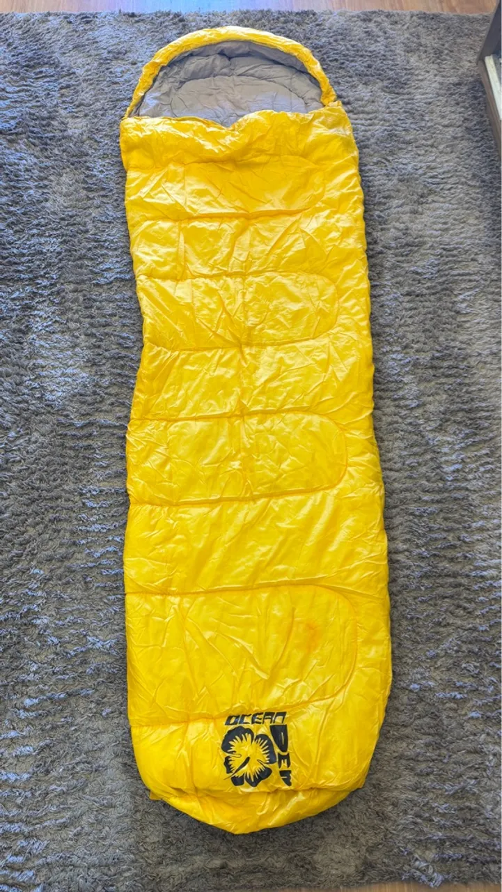 Saco de dormir acolchoado de silicone