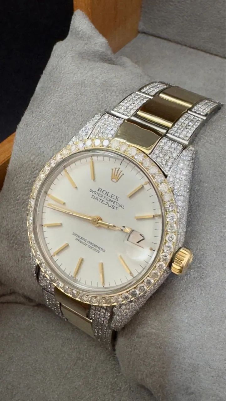 LIQUIDANDO !! ROLEX OURO 18k E DIAMANTES - Foto 4