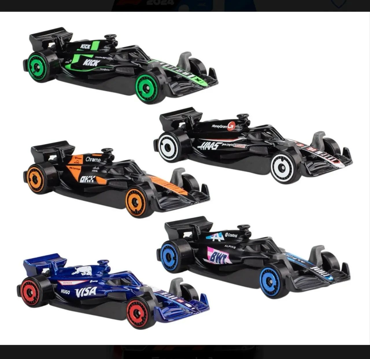 F1 1/18 minichamps Hotwheels 4台セット！ Carrinhos F1 Hotwheels - pack especial edição 2024 - Hobbies e
