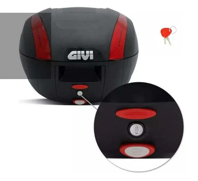 Baú Bauleto Givi 33 Litros B33nmk Monokey Capacidade 10kg