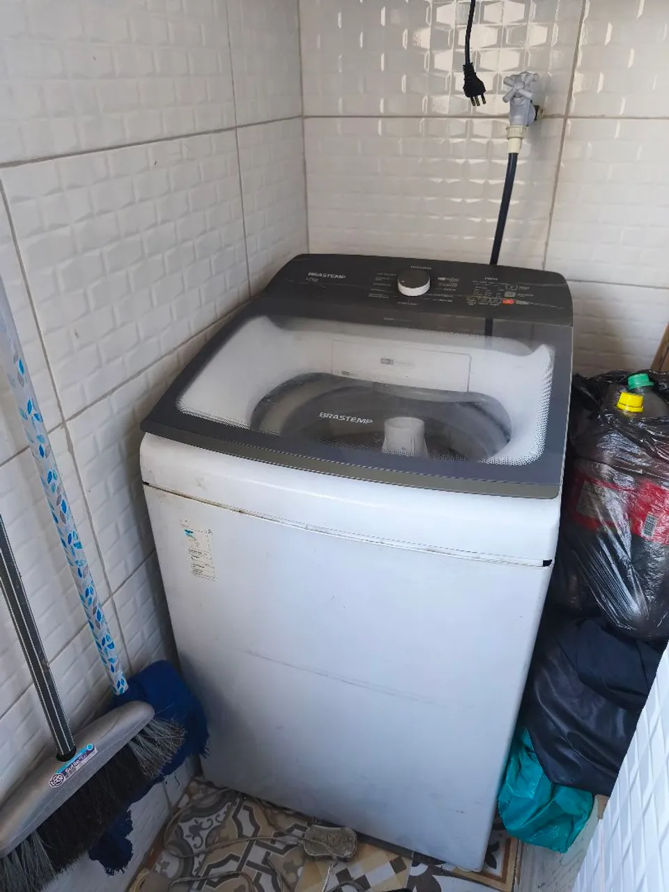 Máquina Brastemp com defeito
