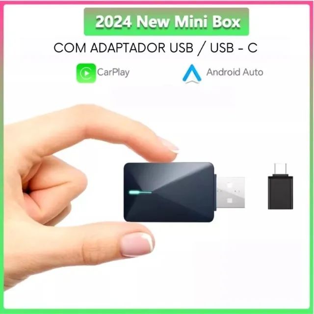 Wireless Adapter for Car Play Android Auto Plug and Play Cable-Free64562456649987123