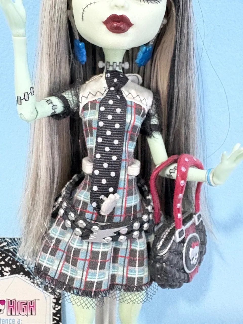 boneca Monster High Frankie Stein básica wave 1 LEIA A DESCRIÇÃO! - Foto 4