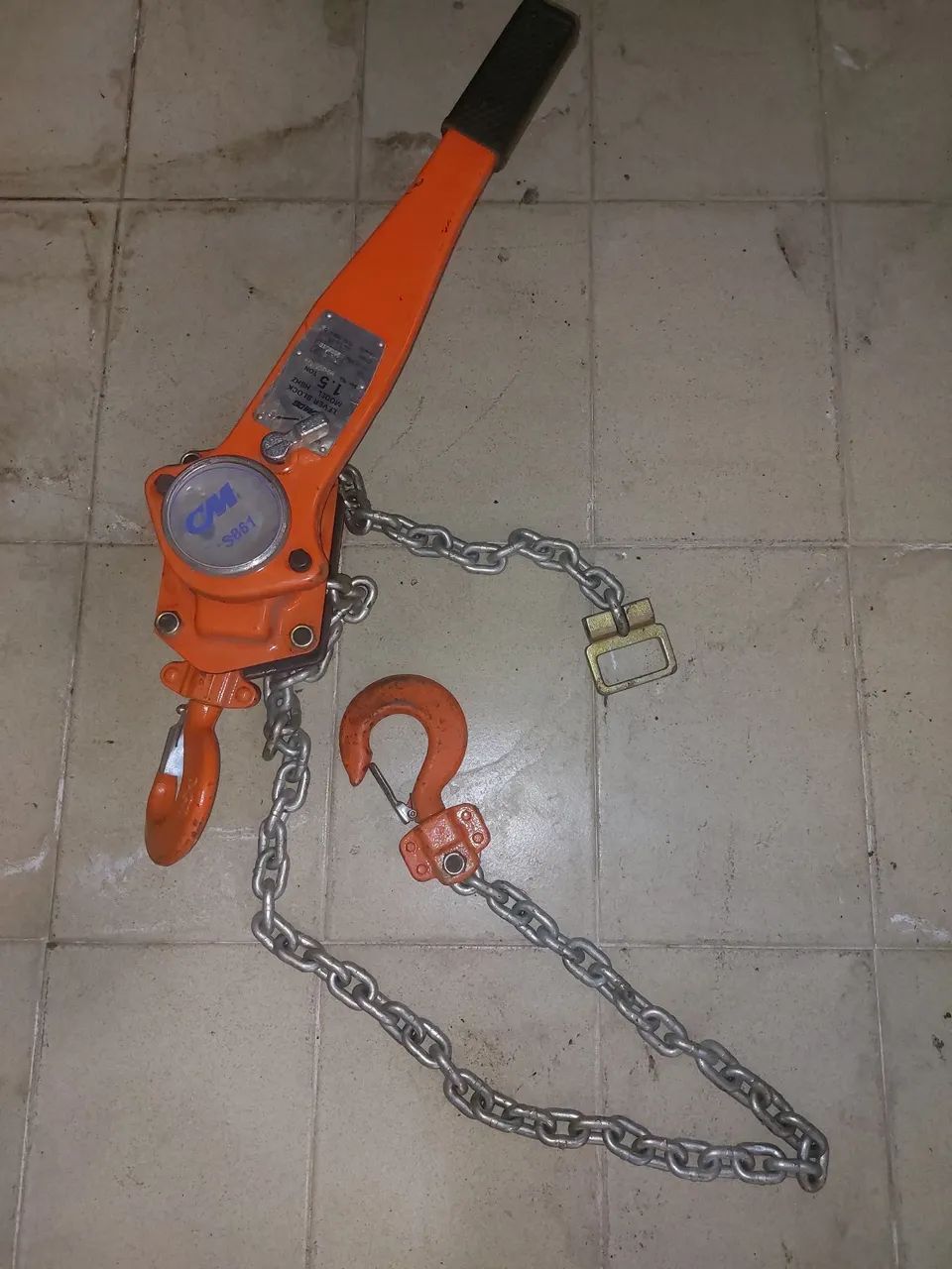 Talha Manual 1,5 Toneladas csm - Foto 2