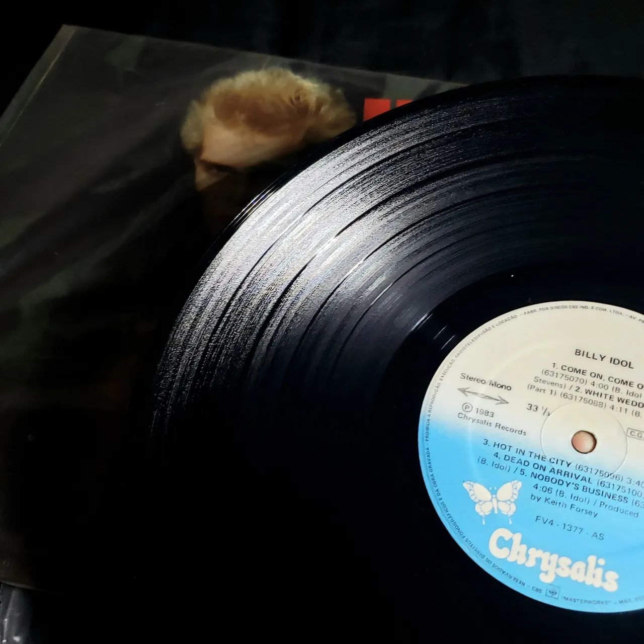 LP Vinil Billy Idol - Primeiro álbum - Foto 4
