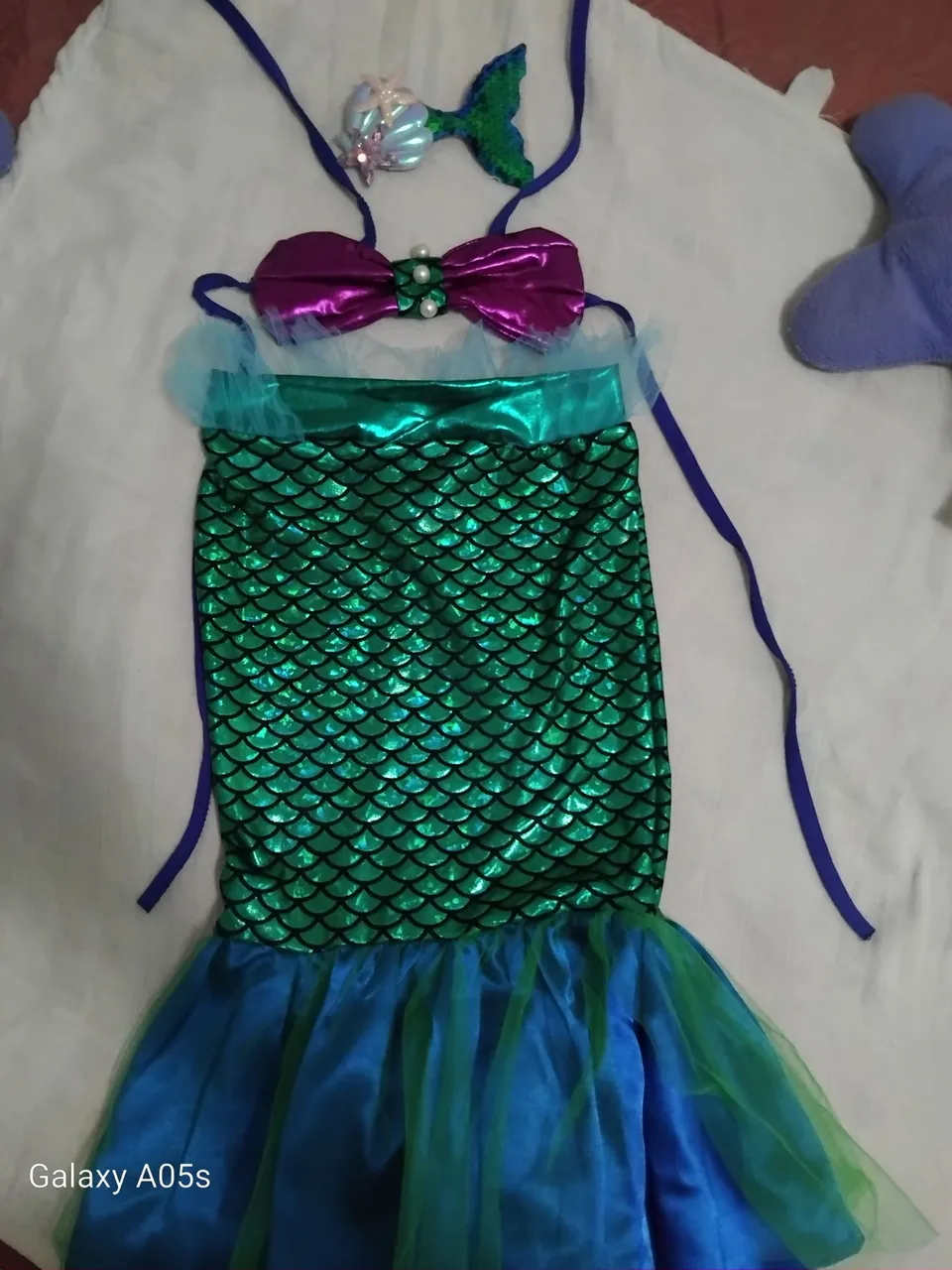 Fantasia de Sereia para Bebê