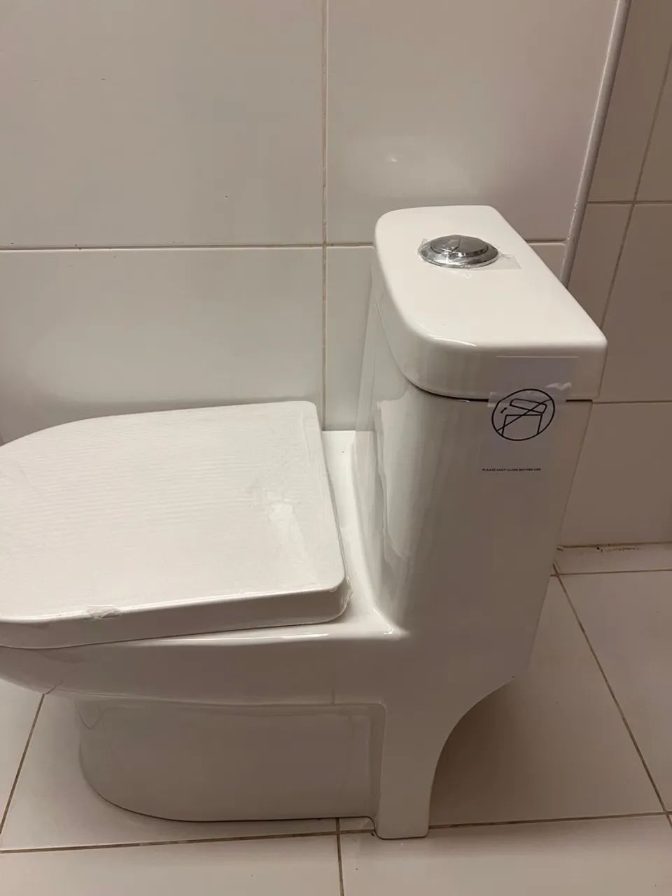 Vaso Sanitário com assento Monobloco - novo, recém comprado e não instalado  - Foto 6