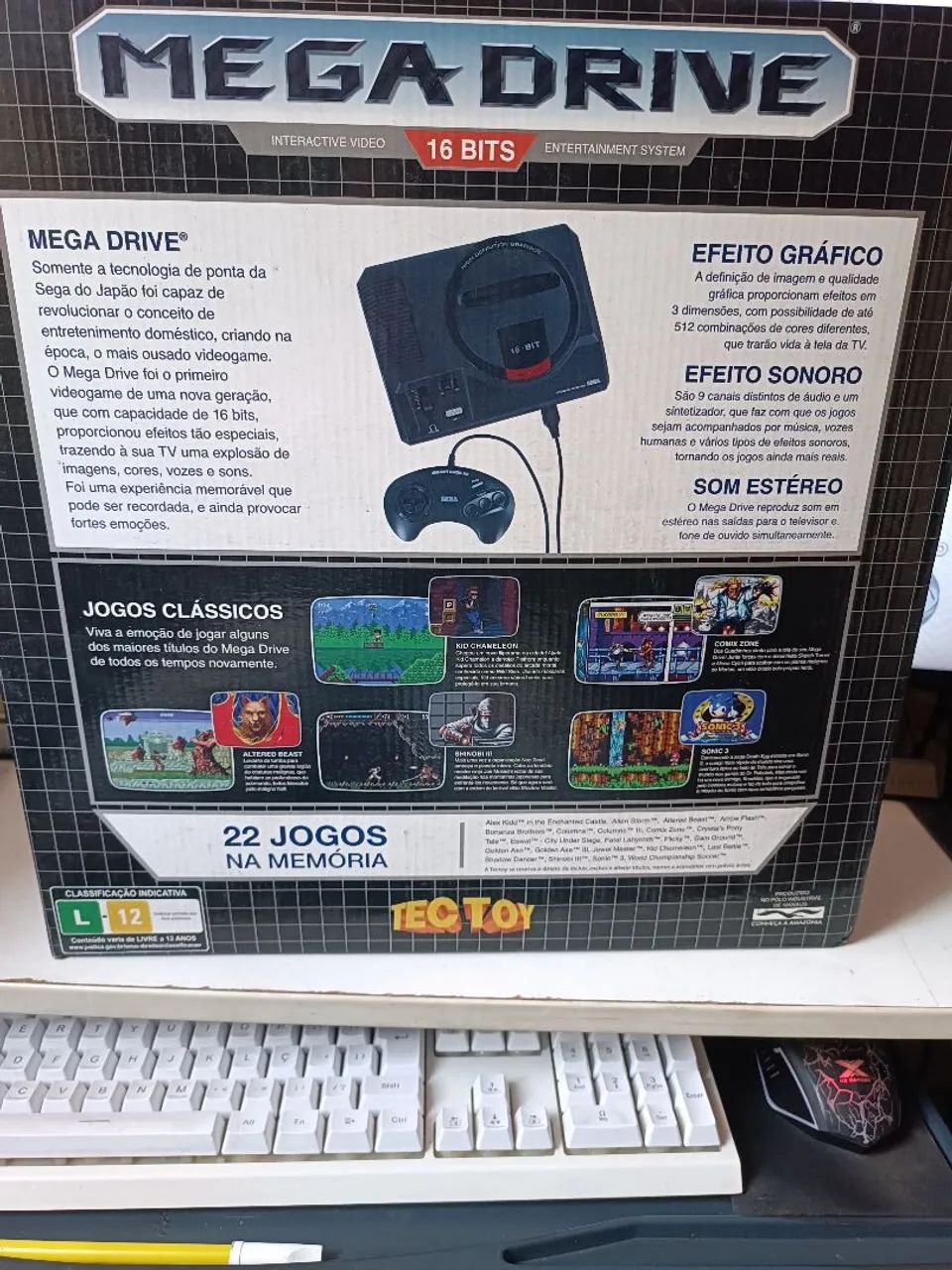 vídeo game mega drive 2017 - Foto 2